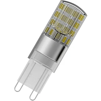 Imagen de OSRAM lámpara LED con casquillo G9, color blanco cálido (2700 K), de bajo voltaje 12 V, 2,6 W, reemplazo una convencional 30 paquete doble