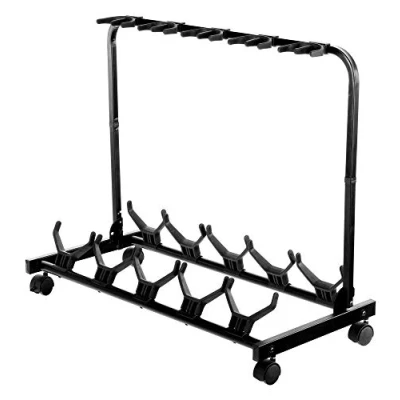 Imagen de Rocktile Soporte con ruedas para 5 guitarras eléctricas