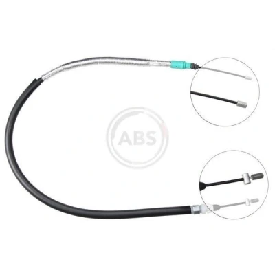 Imagen de A.B.S. K16588 Cable de Freno Mano 959 Discos para dirección izquierda/derecha CITROËN: C4 I Grand Picasso