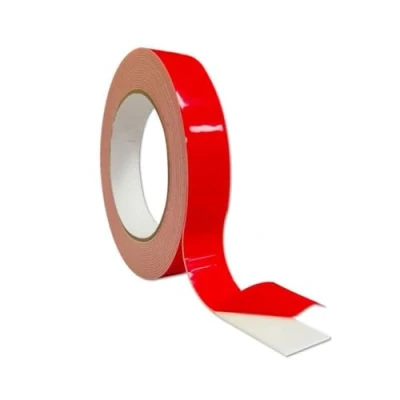 Imagen de PARENCE. Cinta de doble cara 5m Potente y resistente / 500x1.7x0.1cm Rojo, multifuncional