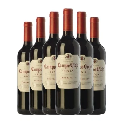 Imagen de Campo Viejo Tempranillo Rioja Joven 75 cl Vino tinto (Caja de 6 Botellas cl)