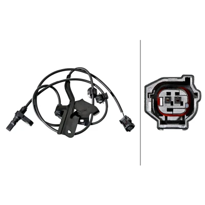 Imagen de Sensor, revoluciones de rueda HELLA 6PU 358 217 651