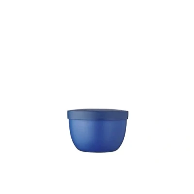 Imagen de Mepal Snackpot Ellipse Recipiente para Alimentos guardar y Transportar Aperitivos Apto Congelador, Microondas Lavavajillas 350 ml Vivid Blue