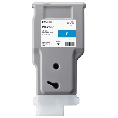 Imagen de ImagePROGRAF 6450 Canon PFI 206C Cartucho de tinta cian XL