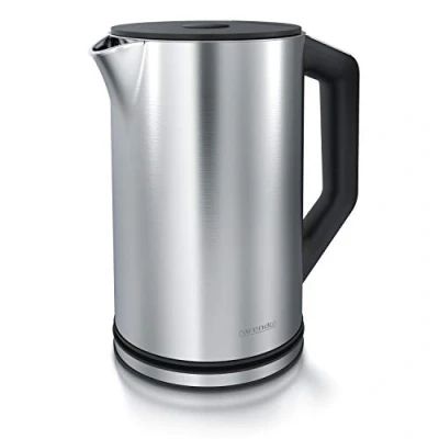 Imagen de Arendo Hervidor de Agua Eléctrico 1,5 litros Acero Inoxidable con Ajuste Temperatura 40C a 100C en incrementos 5 Modelo Elegant Diseño doble pared Libre BPA