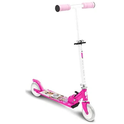Imagen de Stamp Folding Scooter Barbie, Rosa, CB200042, Ajustable