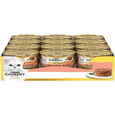 Imagen de Purina Gourmet Gold, 24 latas de 85 g Cada una, x Unidades