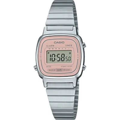 Imagen de Casio LA670WEA Reloj digital silvercoloured/rosa, Mujer, Talla: One Size, Silver coloured/rosa