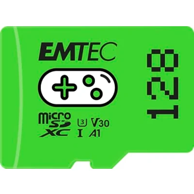 Imagen de Tarjeta Microsd Emtec 64gb Morado Nintendo Switchtarjeta 128gb Verde Switch
