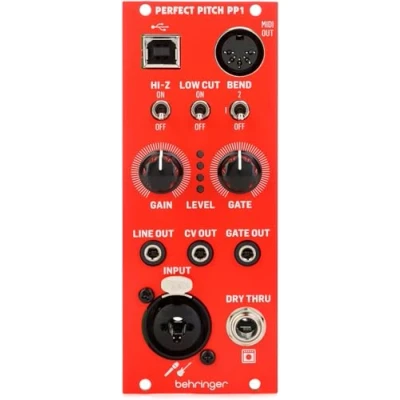 Imagen de Behringer PERFECT PITCH PP1 Módulo Conversor de Guitarra y Audio a MIDI, USB CV para Eurorack
