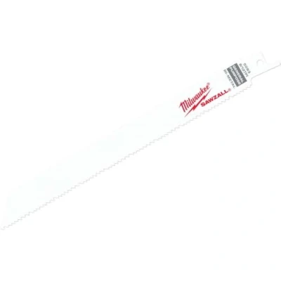 Imagen de Milwaukee Hoja Sable Universal Metal, Madera y Plástico 200mm 8/12Tpi 5uds