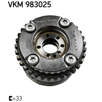 Imagen de SKF VKM 983025 Ajustador árbol de levas Lado admisión, derecha 33 MERCEDES BENZ: Clase C Sedán, S E Sedán