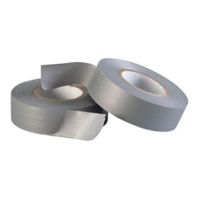 Imagen de Gocableties Cinta aislante gris de 19 mm x 20 m para instalaciones eléctricas Autoadhesiva y resistente proteger, agrupar reparar cables 2 Rollos