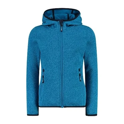 Imagen de CMP Chaqueta Kid G con capucha fija, Jade B.Azul, 92