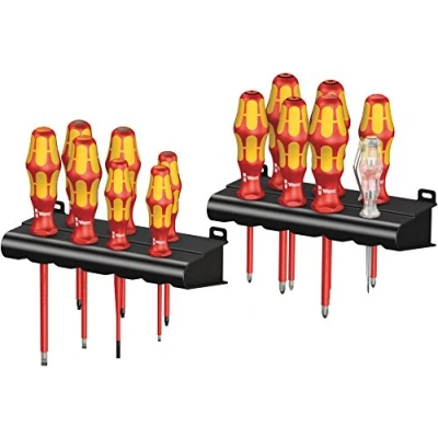 Imagen de Wera 05105631001 Kraftform Big Pack 100 VDE Juego de destornilladores, Set 14 Piezas