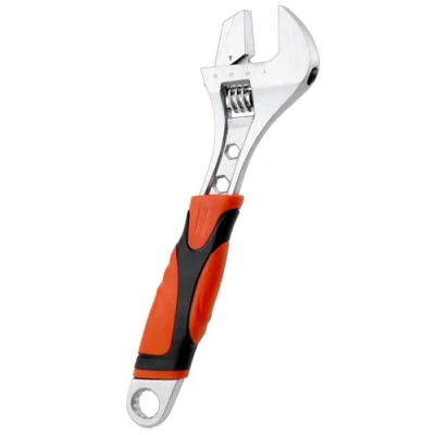 Imagen de QWORK® 3 en 1 Llave Inglesa Carraca Ajustable de Agarre Suave, Apertura Capacidad Máxima 30 mm