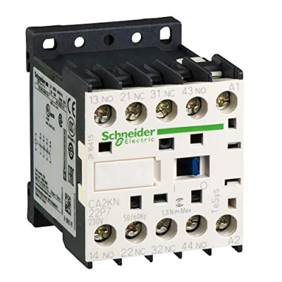 Imagen de Schneider Electric CA2KN22P7 Relé de Control TeSys CA2 K, 2 NA + NF, Instantáneo, 10 A, 230 V CA