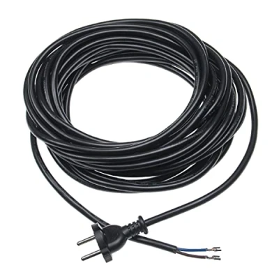 Imagen de vhbw Cable Universal para alimentación Compatible con Kärcher, Siemens etc 10m 2000W de conexión eléctrica aspiradoras