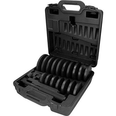 Imagen de KS TOOLS 150.9710 Kit piezas de empuje, extractor / embutidor 70 150 Acero para herramientas