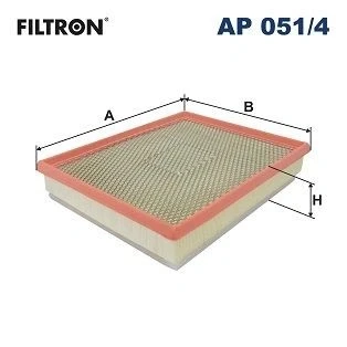 Imagen de FILTRON AP 051/4 Filtro de aire 52 234 292 Cartucho filtrante OPEL: Zafira A, Astra H Caravan, Hatchback