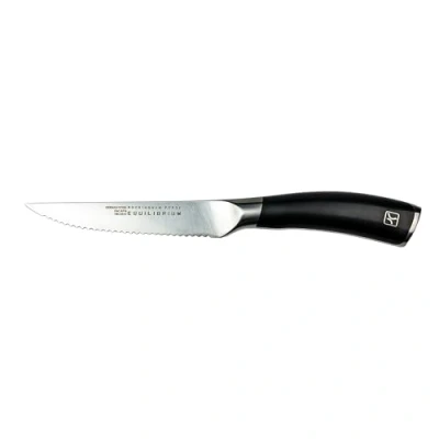 Imagen de Rockingham Forge Cuchillo de Bistec, 4.5 Pulgadas, Serie Equilibrium, Acero Inoxidable Alemán Primera Calidad, Negro, RF 1534