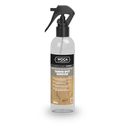 Imagen de Woca Spray de ácido tánico, 0,25 litros, para superficies madera roble enceradas y engrasadas