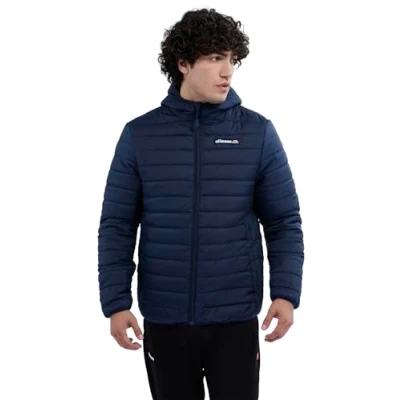 Imagen de ellesse Ladruns Padded Jacket Chaqueta, Azul Marino, L para Hombre
