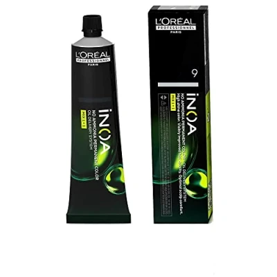 Imagen de inoa color 9 rubio muy claro fundamental 60 gr, Loreal