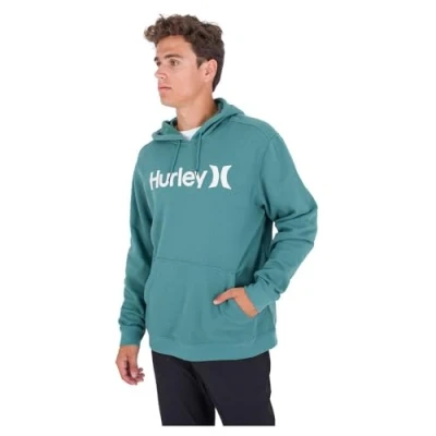 Imagen de Hurley O&amp;o Solid Fleece Po Suéter sin Botones, Mojito Profundo, S para Hombre