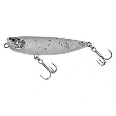 Imagen de Molix WTD 65 Fat Rattlin&#039; Tarpon Series Señuelo de superficie Ghost Pearl White 6,5 cm (6 g)