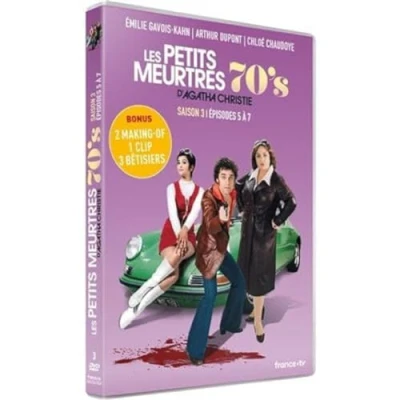 Imagen de Les Petits meurtres d&#039;Agatha Christie 70&#039;s Saison 3 Épisodes 5 à 7 [Francia] [DVD]
