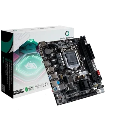 Imagen de Placa base H61 1155 DDR3 HDMI Desktop Motherboard Ordenador CPU I3 I5 I7... (LGA 1155, H61)