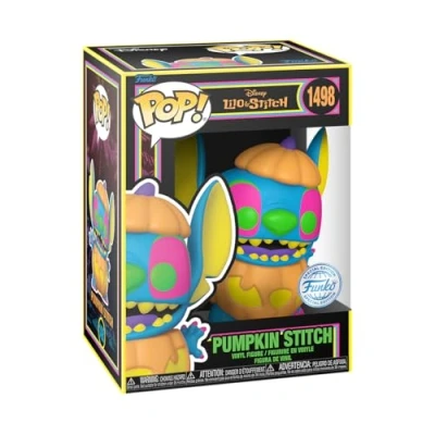 Imagen de Funko Pop! Lilo &amp; Stitch Pumpkin Blacklight #1498 (edición especial)