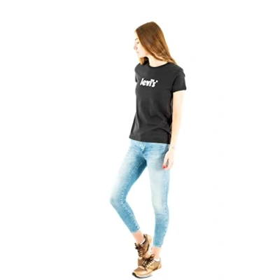 Imagen de Levi&#039;s THE Perfect TEE Camiseta estampada, Mujer, Talla: Medium, Caviar