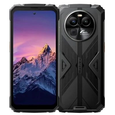 Imagen de Blackview Smartphone Resistente BV8100, Linternas LED Duales, 24GB+256GB, 6,5&#039;&#039; 120Hz 2,4K FHD+, Cámara 50MP, Batería 8800mAh, Teléfono móvil Antigolpes Impermeable IP68 Android 14, GPS NFC Negro