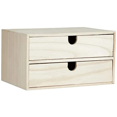 Imagen de Artemio 14002157 Mueble con cajones (Madera, 24 x 16 13,3 cm), Color Beige