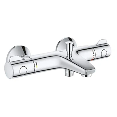 Imagen de Grohe Grohtherm 800 Grifo termostático para bañera y ducha, montaje en pared, Version Española, palanca (Ref. 34569000)