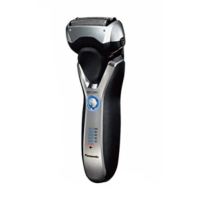 Imagen de Panasonic Series 500 ES RT67 Afeitadora Eléctrica para Hombre (WET&amp;DRY, Recargable, 3 Hojas de Acero Inoxidable, 5 Indicador LED, 100% Lavable) Plateado