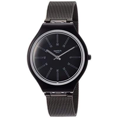 Imagen de Swatch Reloj Analogico para Mujer de Cuarzo con Correa en Acero Inoxidable SVOB100M