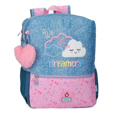 Imagen de Enso Dreamer Mochila de Paseo Azul 25x32x12 cms Poliéster by Joumma Bags