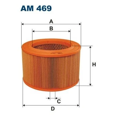 Imagen de FILTRON AM 469 Filtro de aire 113 178 Cartucho filtrante SUZUKI: Samurai SUV, SUV Cabrio, SJ 413