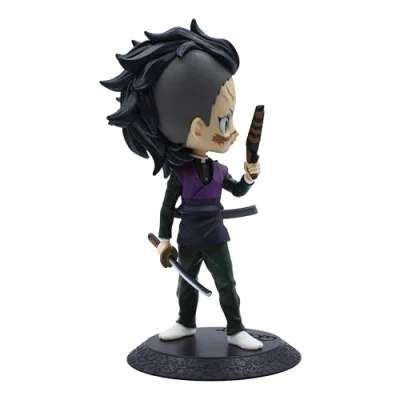 Imagen de Banpresto Figura Q Posket Genya Shinazugawa Demon Slayer: Kimetsu No Yaiba 14 cm BP88485 Multicolor