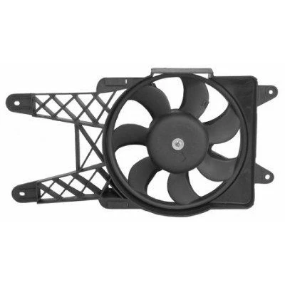 Imagen de VAN WEZEL 1601746 Ventilador de radiador con bastidor (armazón) electromotor FIAT: Seicento / 600 Hatchback