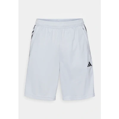 Imagen de adidas Hombre Train Essentials Piqué 3 Stripes Training Shorts, halo Silver/Black, XL