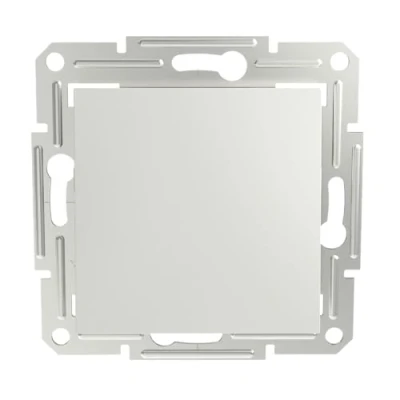 Imagen de Schneider Electric Asfora EPH0270121D Interruptor (2 pines, empotrable, 10 AX, terminales enchufables), color blanco