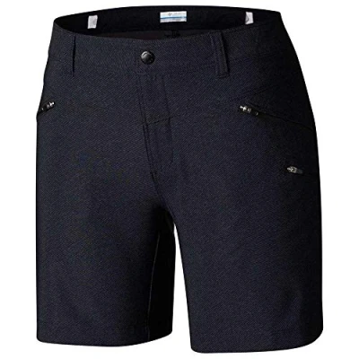 Imagen de Columbia Peak To Point Pantalón Corto De Senderismo, Mujer, Black Denims Print, W14/L6