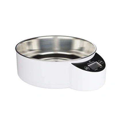 Imagen de EYENIMAL XL Blanco Integrado Equilibrio Perro Cuenco de la Comida