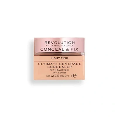 Imagen de Revolution Beauty London Corrector de cobertura definitiva, color rosa claro