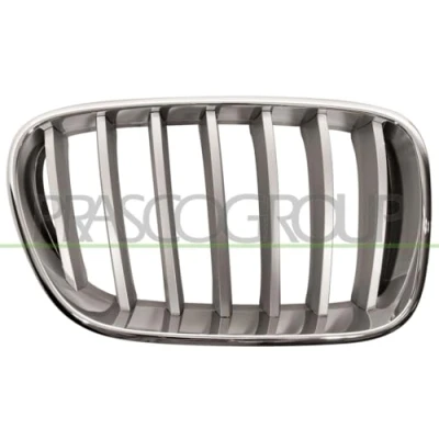 Imagen de PRASCO BM8042013 Parrilla derecha titanio, cromo BMW: X3
