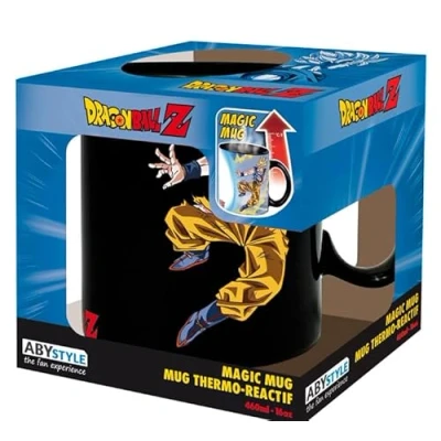 Imagen de ABYSTYLE DRAGON BALL Taza Heat Change 460 ml DBZ/Goku VS Buu, ABYMUGA439